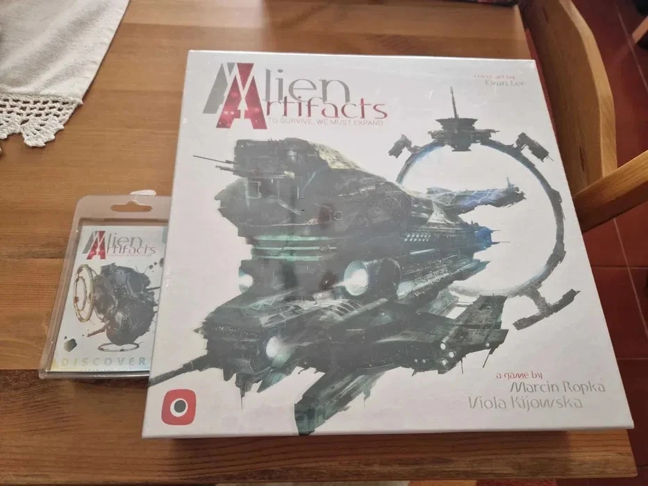 Alien Artifacts + Discovery Boardgame